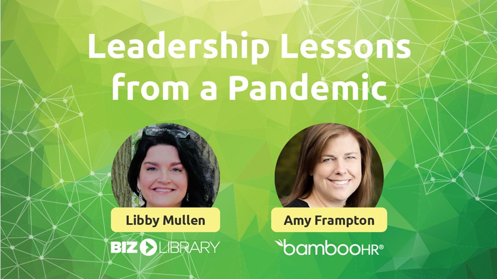 Leadership Lessons from a Pandemic