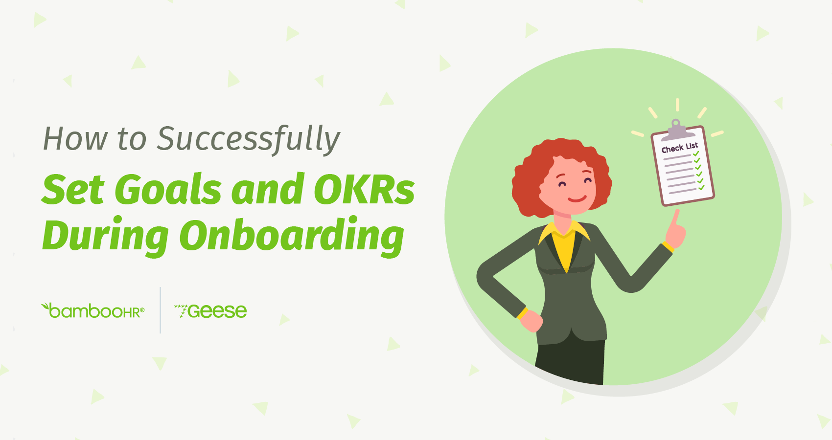 How to Successfully Set Goals and OKRs During Onboarding