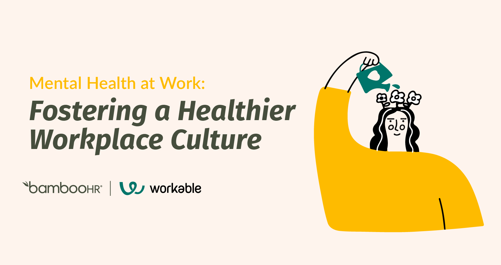 Mental Health at Work: Fostering a healthier workplace culture