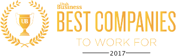 Utah business best companies 2017 logo